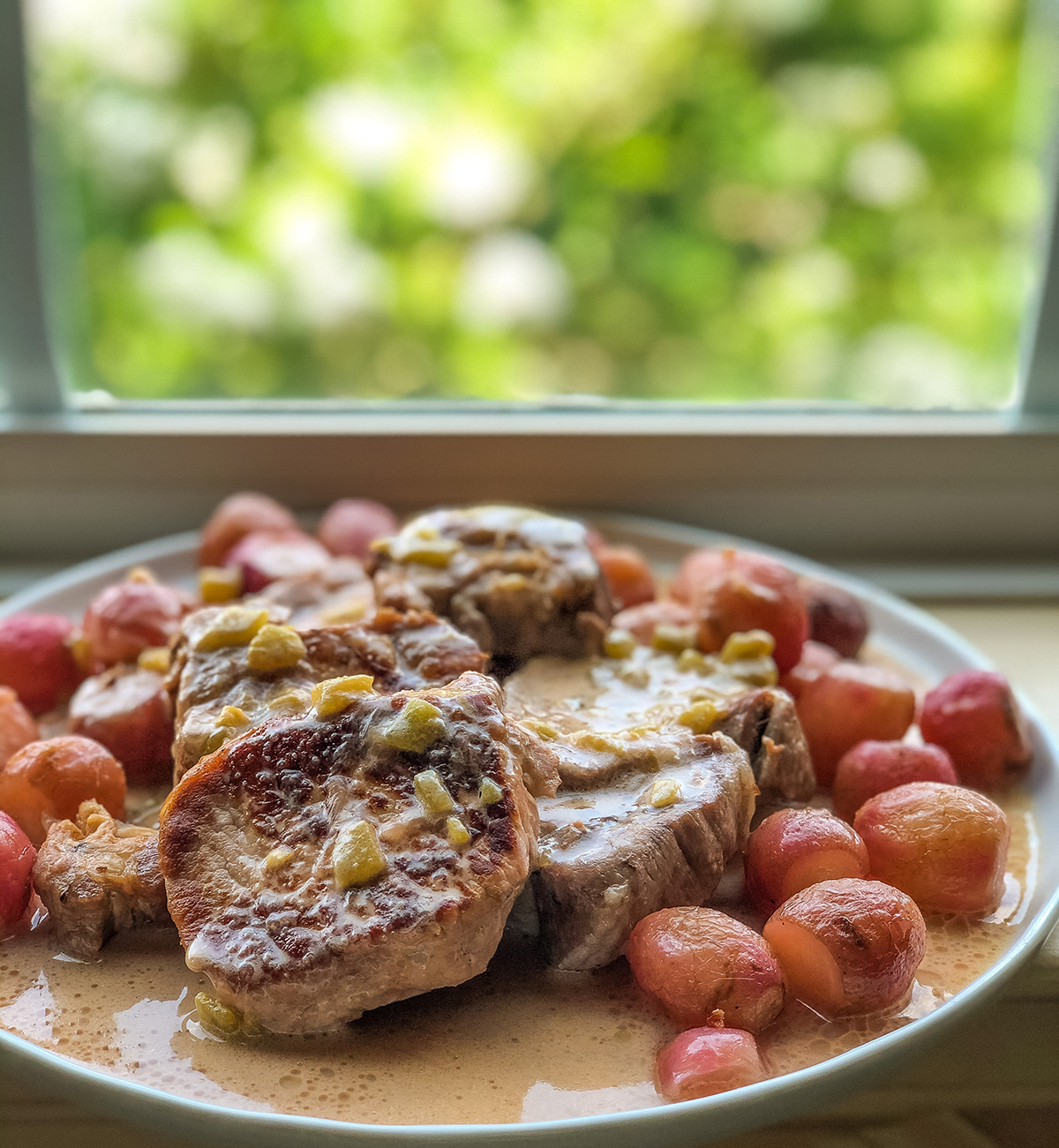 Kristy Bernardo Green Chile Pork Chops